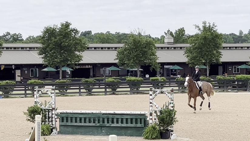 Winning Maclay round